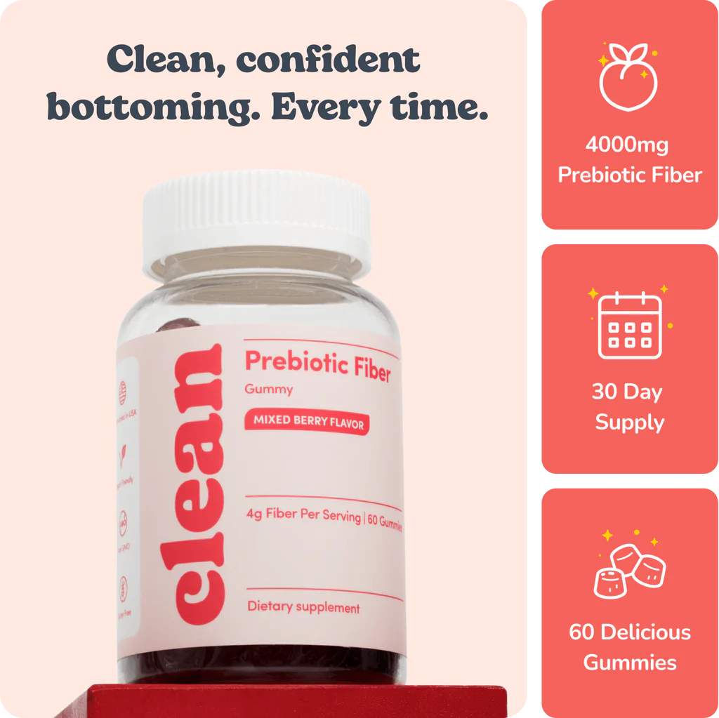 Peachy Clean™ Sugar-Free Pre+Probiotic Fiber Gummies